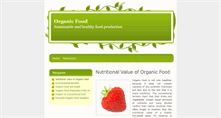 Desktop Screenshot of eostreorganics.co.uk